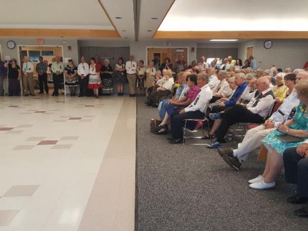 Watching the Ceremonies